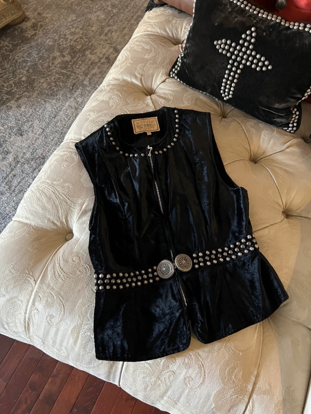 Double D Ranch Velvet Vest